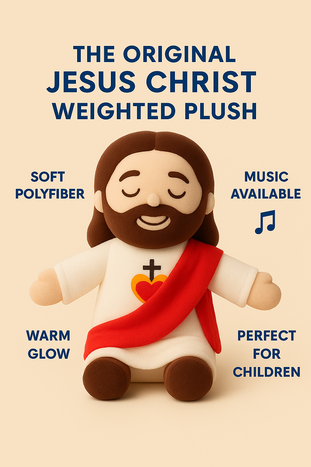 Proverbs™ Jesus Plushie